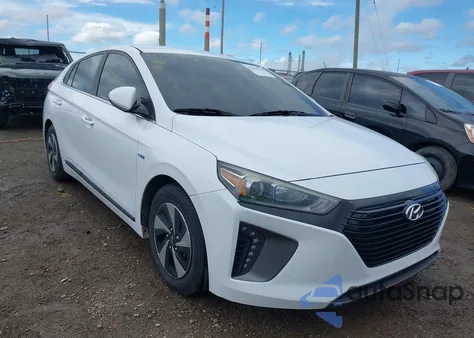 2018 Hyundai Ioniq Hybrid Sel z USA, uszkodzony, nr VIN KMHC75LC0JU064220